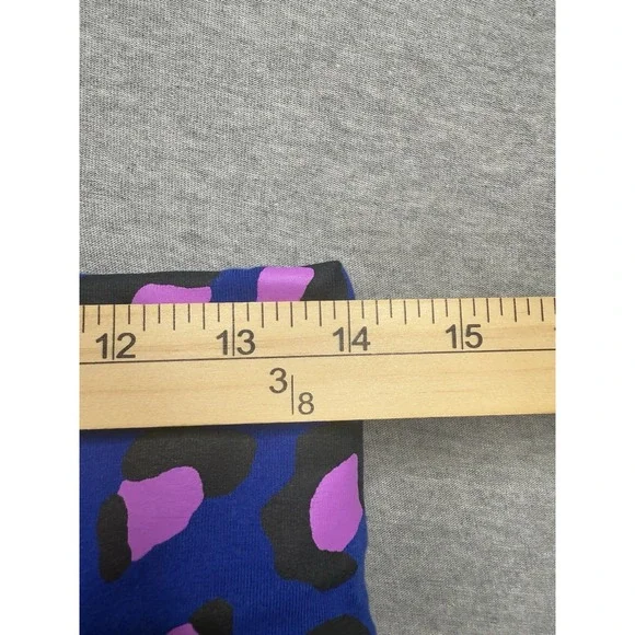 RARE Vintage Victoria's Secret Y2K foldover cropped PINK pants - Leopard Size M - Picture 6 of 8